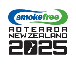smokefree Aotearoa 2025 logo